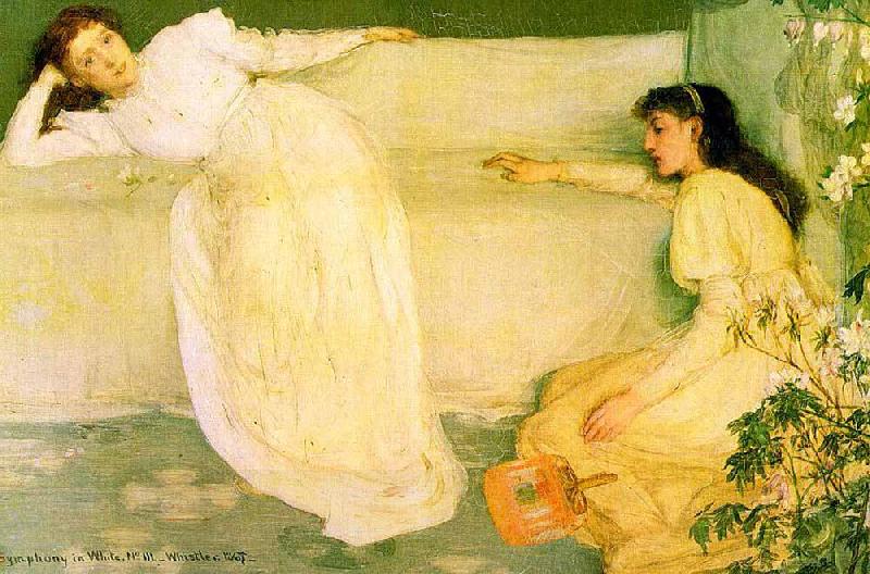 James Mcneill Whistler Symphony in White China oil painting art